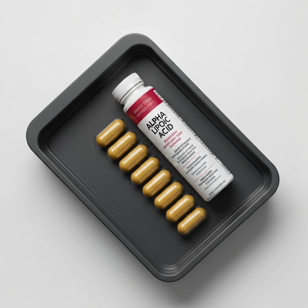 Kwas alfa liponowy zaawansowany produkt zdrowotny